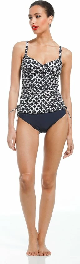 Pastunette Beach - Blue Pattern - Tankiniset - Blauw/Wit - Maat 38 2 Pastunette Beach - Blue Pattern - Tankiniset - Blauw/Wit - Maat 38 - Afbeelding 2