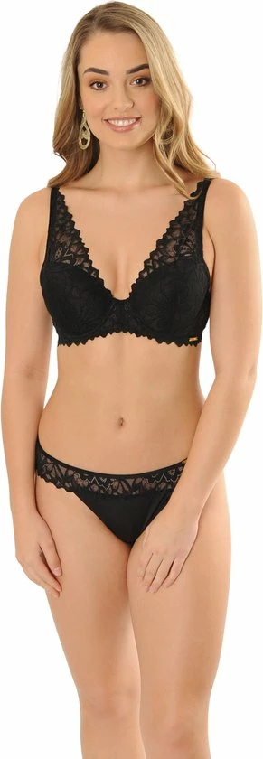 SAPPH - Flora String Zwart - Maat L - Zwart - Dames 7 SAPPH - Flora String Zwart - Maat L - Zwart - Dames - Afbeelding 7