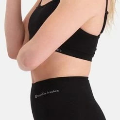 Bamboo Basics - Seamless Light Control Boxershorts Stella (2-pack) Dames - Zwart - L -Lingerie-Dames-Badmode Winkel 295x840