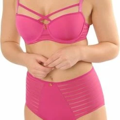 SAPPH - Rosie Voorgevormde BH Fuchsia - Maat 85C - Fuchsia Roze - Met Beugel - Dames -Lingerie-Dames-Badmode Winkel 309x840
