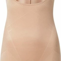 Spanx Thinstincts 2.0 Open Bust Mid Thigh Body - Beige- Maat M -Lingerie-Dames-Badmode Winkel 317x840