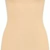 Bye Bra Invisible Jurk, Corrigerende Onderjurk, Slipdress Voor Dames, Shapewear Voor Dames, Verstelbare Bandjes, Beige , L