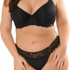 SAPPH - Flora String Zwart - Maat L - Zwart - Dames 13 SAPPH - Flora String Zwart - Maat L - Zwart - Dames -Lingerie-Dames-Badmode Winkel 345x840