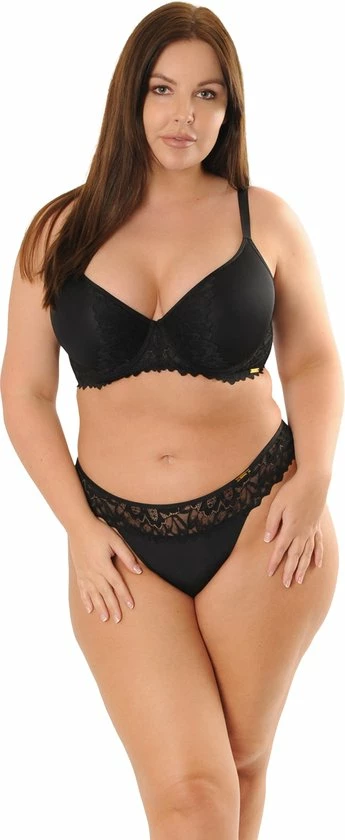 SAPPH - Flora String Zwart - Maat L - Zwart - Dames 5 SAPPH - Flora String Zwart - Maat L - Zwart - Dames - Afbeelding 5