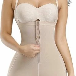 Chibaa - Slimming Bodysuit - Nude - Maat: 3XL/4XL - Body Shaper - Shapewear - Corrigerende Body - Butt Lift - Afslank -Lingerie-Dames-Badmode Winkel 350x840 2