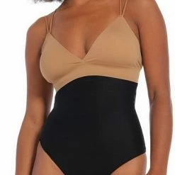 MAGIC Bodyfashion Hi Waist Thong Zwart Vrouwen - Maat L -Lingerie-Dames-Badmode Winkel 359x840 1