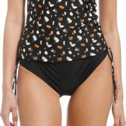 Pastunette Beach - Spots - Tankiniset - Zwart - Maat 40 -Lingerie-Dames-Badmode Winkel 361x840 1