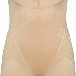 Spanx Thinstincts 2.0 Open Bust Mid Thigh Body - Beige- Maat M -Lingerie-Dames-Badmode Winkel 363x840 3