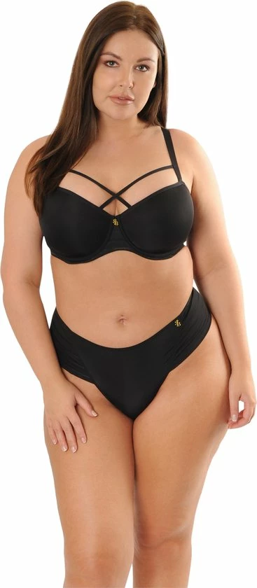 SAPPH - Rosie Voorgevormde BH Zwart - Maat 95C - Zwart - Met Beugel - Dames 2 SAPPH - Rosie Voorgevormde BH Zwart - Maat 95C - Zwart - Met Beugel - Dames - Afbeelding 2