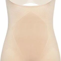 Spanx Thinstincts 2.0 Open Bust Mid Thigh Body - Beige- Maat M -Lingerie-Dames-Badmode Winkel 369x840 2