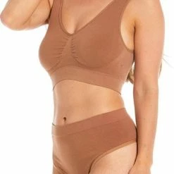 MAGIC Bodyfashion Bamboo Comfort Bra Mocha Vrouwen - Maat XL -Lingerie-Dames-Badmode Winkel 379x840 1