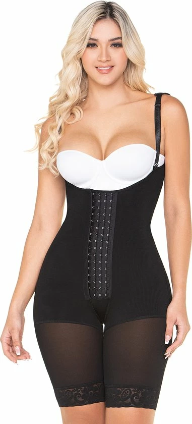 MARIAE | FAJA COLOMBIANAS | BODYSUIT DAMES | COLOMBIAANSE SHAPEWEAR | DRUKPAK BBL BUIKWANDCORRECTIE LIPOSUCTIE POSTOPERATIEVE FAJA 9277 ZWART L 2 MARIAE | FAJA COLOMBIANAS | BODYSUIT DAMES | COLOMBIAANSE SHAPEWEAR | DRUKPAK BBL BUIKWANDCORRECTIE LIPOSUCTIE POSTOPERATIEVE FAJA 9277 ZWART L - Afbeelding 2