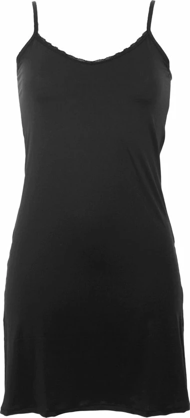 Merkloos J&C Dames Onderjurk XL - Zwart 1 Merkloos J&C Dames Onderjurk XL - Zwart