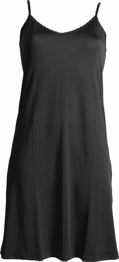 Merkloos J&C Dames Onderjurk XL - Zwart 4 Merkloos J&C Dames Onderjurk XL - Zwart - Afbeelding 4