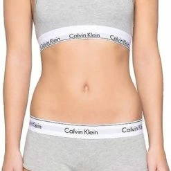 Calvin Klein Modern Cotton Top Dames - Grijs - Maat S -Lingerie-Dames-Badmode Winkel 388x840 2