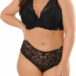 SAPPH - Flora High Short Zwart - Maat XXL - Zwart - Dames -Lingerie-Dames-Badmode Winkel 390x840 2