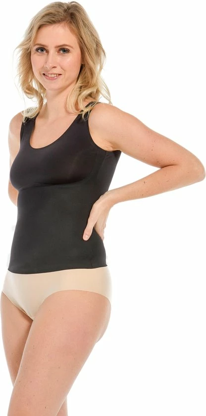 MAGIC Bodyfashion Tone Your Body Tanktop Zwart Vrouwen - Maat L 4 MAGIC Bodyfashion Tone Your Body Tanktop Zwart Vrouwen - Maat L - Afbeelding 4