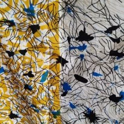 Merkloos Kaftan Olifantenprint Met Aantrekkoord En V Hals RSL Dames Jurk Maat One Size 36-50 Geel -Lingerie-Dames-Badmode Winkel 424x840