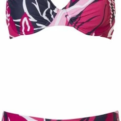 Pastunette Beach - Floral Leaves - Bikiniset - Roze/Blauw - Maat 40
