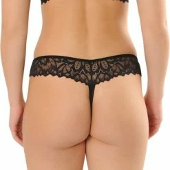SAPPH - Flora String Zwart - Maat L - Zwart - Dames 16 SAPPH - Flora String Zwart - Maat L - Zwart - Dames -Lingerie-Dames-Badmode Winkel 436x840 1