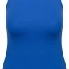 RJ Bodywear - Dames Pure Color Microfiber Tanktop Blauw Xl