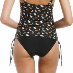 Pastunette Beach - Spots - Tankiniset - Zwart - Maat 40 -Lingerie-Dames-Badmode Winkel 450x840 4