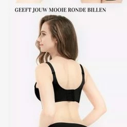 Sara Shop- Butt Lifter - Volle Billen - Slipje Met Vulling - Verbetert Je Natuurlijke Vorm - Shapewear Voor Billen - Corrigerend Ondergoed Dames - Tummy Control - Buttlifter- Volle Billen -Zwart / Maat M - Topkwaliteit -Lingerie-Dames-Badmode Winkel 457x840