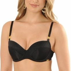 SAPPH - Roma Voorgevormde BH - Maat 85D - Zwart - Met Beugel - Dames -Lingerie-Dames-Badmode Winkel 469x840 1