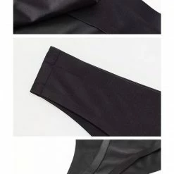 Merkloos Naadloos Ondergoed - 3 Stuks/verpakking - Gratis Vervoer- Spoorloze Strings - Seamless Lingerie - Sexy String - Tweede Huid Bikini -Zwart String - Maat M -Lingerie-Dames-Badmode Winkel 475x840 1
