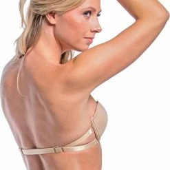 HEJ Natural Multiway Bra - Strapless Ondergoed Lingerie - Multifunctionele Bh - Beige Nude Latte - S7 -Lingerie-Dames-Badmode Winkel 501x840