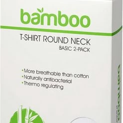 Apollo Dames T-shirt Bamboo Basic Ronde Hals Zwart L 2 Stuks -Lingerie-Dames-Badmode Winkel 508x840