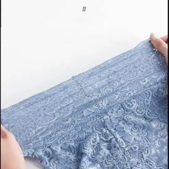 Merkloos 3 In 1 Dames Naadloze Kanten Hipster | Hoge Taille Slips | Butt Lifter | Zwart - Maat S - 3 Stuks -Lingerie-Dames-Badmode Winkel 515x840 2