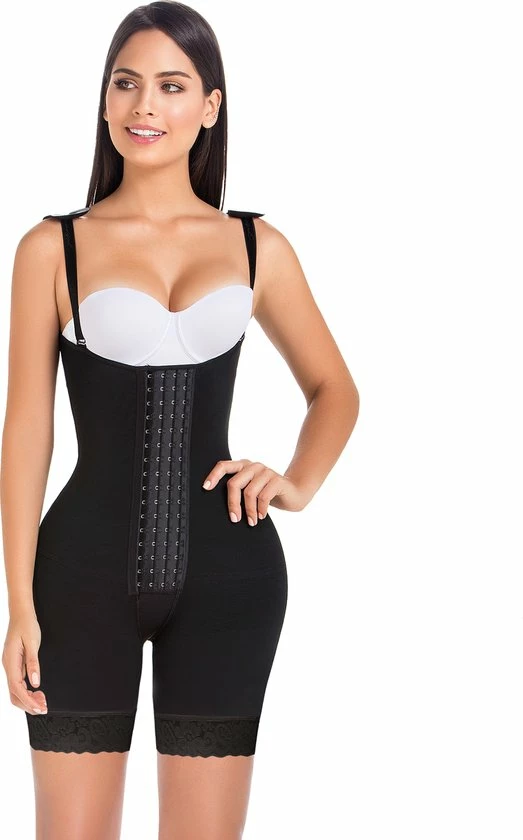 MARIAE | FAJA COLOMBIANAS | BODYSUIT DAMES | COLOMBIAANSE SHAPEWEAR | DRUKPAK BBL BUIKWANDCORRECTIE LIPOSUCTIE POSTOPERATIEVE FAJA 9277 ZWART L 5 MARIAE | FAJA COLOMBIANAS | BODYSUIT DAMES | COLOMBIAANSE SHAPEWEAR | DRUKPAK BBL BUIKWANDCORRECTIE LIPOSUCTIE POSTOPERATIEVE FAJA 9277 ZWART L - Afbeelding 5