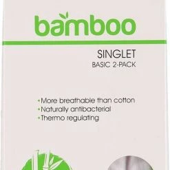 Apollo Dames Hemden Bamboo | MAAT L | 2-pack | Wit -Lingerie-Dames-Badmode Winkel 531x840 1