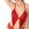 Merkloos Lizzy Body Sexy Cadeauverpakking Sets - ROOD -Maat M/L