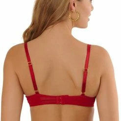 SAPPH - Rosie Voorgevormde BH Rood - Maat 95D - Rood - Met Beugel - Dames -Lingerie-Dames-Badmode Winkel 544x840 1