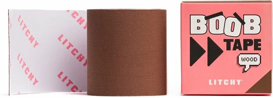Litchy Boob Tape - Boobtape - Fashion Tape - BH Tape - 5 Meter - Wood 1 Litchy Boob Tape - Boobtape - Fashion Tape - BH Tape - 5 Meter - Wood