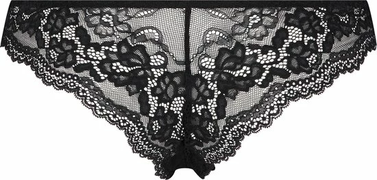Hunkemöller Dames Lingerie Brazilian Chelsea - Zwart - Maat S 4 Hunkemöller Dames Lingerie Brazilian Chelsea - Zwart - Maat S - Afbeelding 4