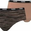 PUMA Printed Hipster Dames Onderbroek - 2-pack - Maat L