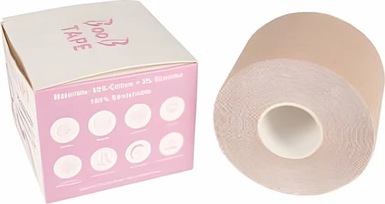 Boob Tape - Boobtape - Borst Tape - Fashion Tape - BH Push Up - BH Tape - Premium Boob Tape 5 Meter 9 Boob Tape - Boobtape - Borst Tape - Fashion Tape - BH Push Up - BH Tape - Premium Boob Tape 5 Meter - Afbeelding 9