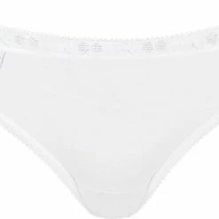 Sloggi Basic+ Dames Mini Slip - 4-pack - Wit - Maat 44 -Lingerie-Dames-Badmode Winkel 550x305 2
