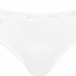 Sloggi Basic+ Dames Mini Slip - 4-pack - Wit - Maat 44 -Lingerie-Dames-Badmode Winkel 550x305 3