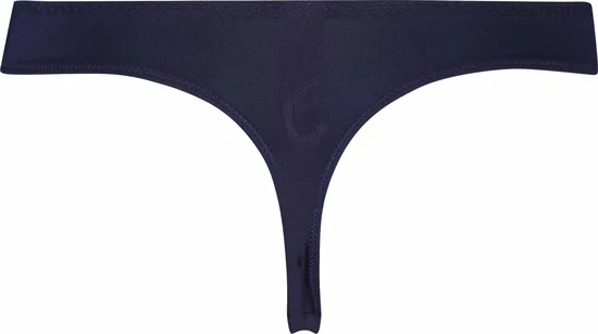 Hunkemöller Dames Lingerie String Maya - Blauw - Maat XL 2 Hunkemöller Dames Lingerie String Maya - Blauw - Maat XL - Afbeelding 2