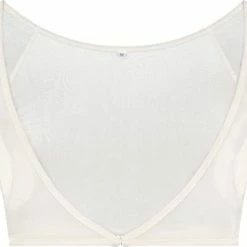 ConfidenceForAll® Dames DryDress Anti Zweet Topje Met Ingenaaide Okselpads - Maat 40 L - Ivoor