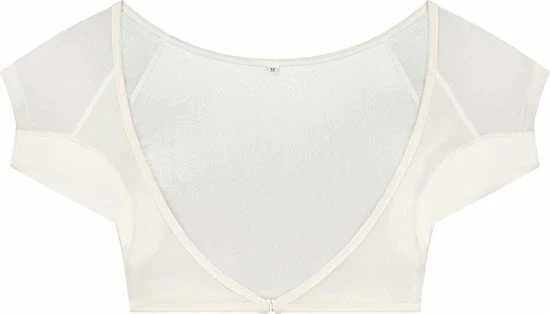 ConfidenceForAll® Dames DryDress Anti Zweet Topje Met Ingenaaide Okselpads - Maat 40 L - Ivoor 1 ConfidenceForAll® Dames DryDress Anti Zweet Topje Met Ingenaaide Okselpads - Maat 40 L - Ivoor