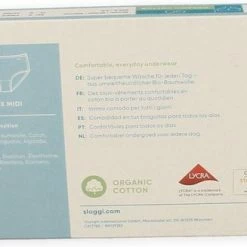 Sloggi Dames Basic Midi GO Organische Slip 2-pack - Creme - L -Lingerie-Dames-Badmode Winkel 550x327