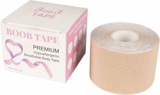 Boob Tape - Boobtape - Borst Tape - Fashion Tape - BH Push Up - BH Tape - Premium Boob Tape 5 Meter 1 Boob Tape - Boobtape - Borst Tape - Fashion Tape - BH Push Up - BH Tape - Premium Boob Tape 5 Meter