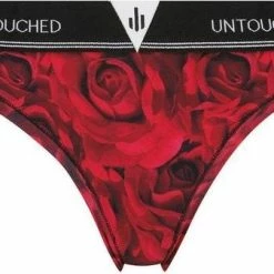 Untouched - String Dames - Opvallende Fotoprint: Roses - Maat: S -Lingerie-Dames-Badmode Winkel 550x337 2