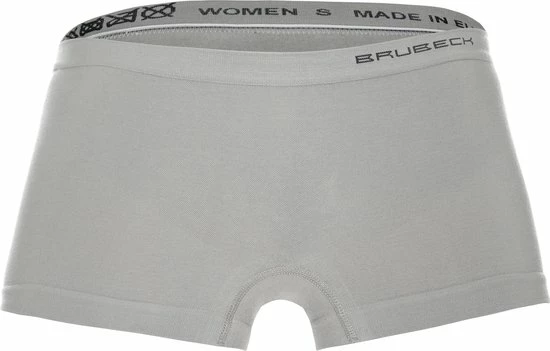 Brubeck Dames Ondergoed Boxershorts - Naadloos Elastisch Katoen 3-Pack - Grijs M 4 Brubeck Dames Ondergoed Boxershorts - Naadloos Elastisch Katoen 3-Pack - Grijs M - Afbeelding 4