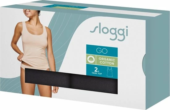 Sloggi Dames GO 2-Pack Tank Top 10209426/0004-XL 6 Sloggi Dames GO 2-Pack Tank Top 10209426/0004-XL - Afbeelding 6